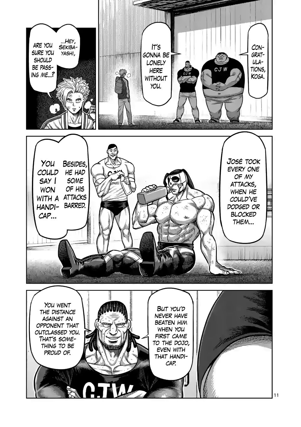 Kengan Omega Chapter 27 — page 11