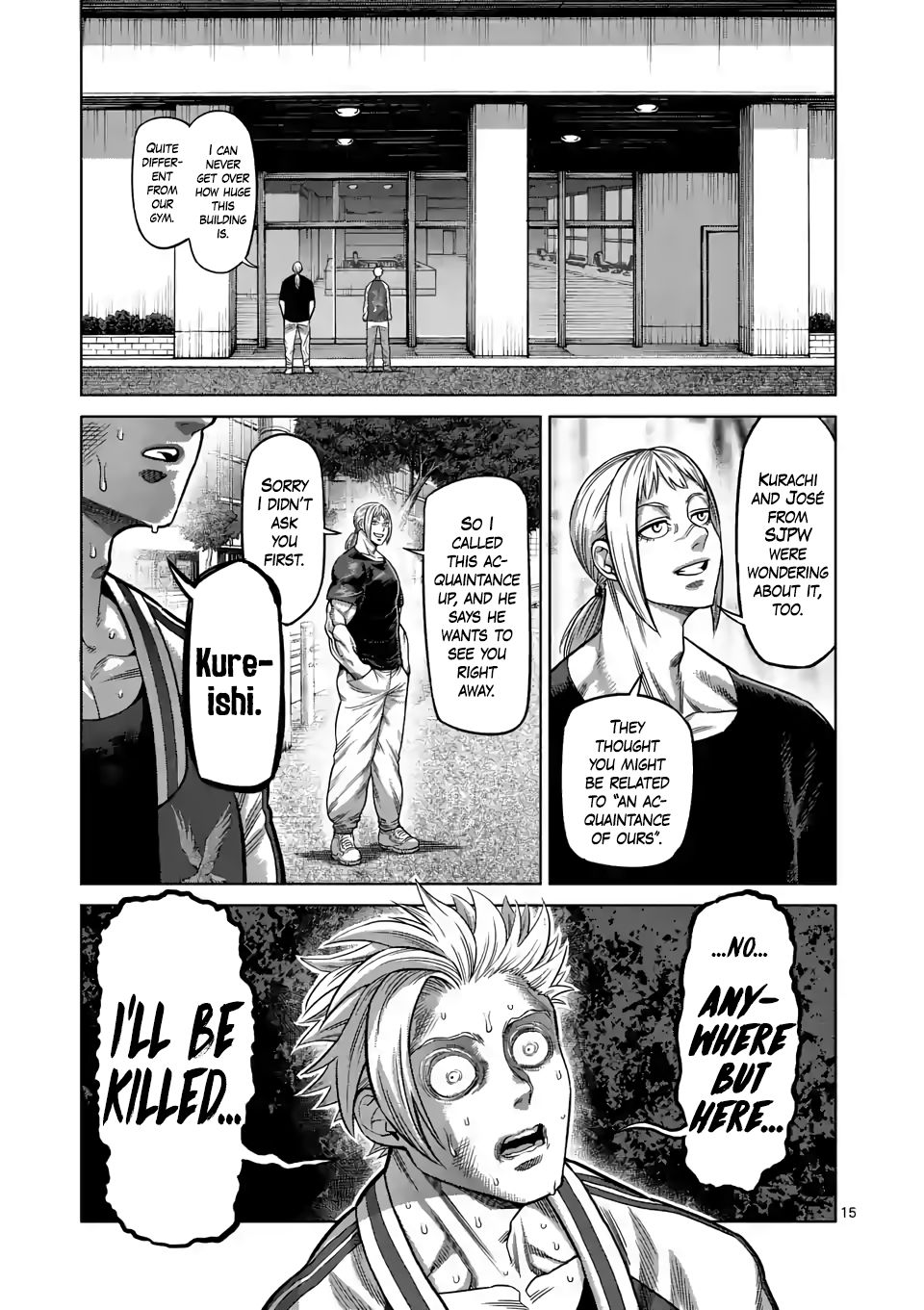 Kengan Omega Chapter 27 — page 15