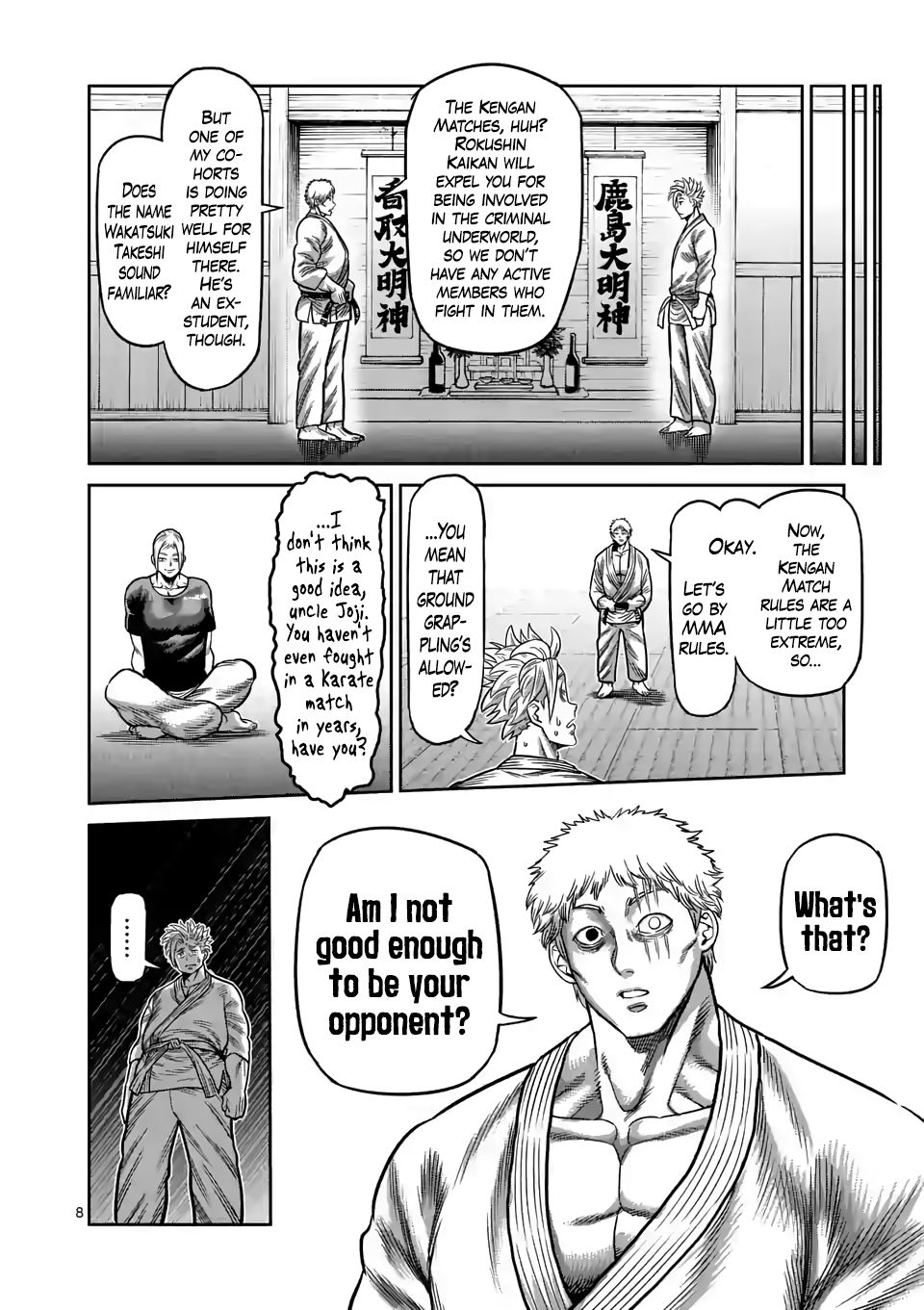 Kengan Omega Chapter 28 — page 8