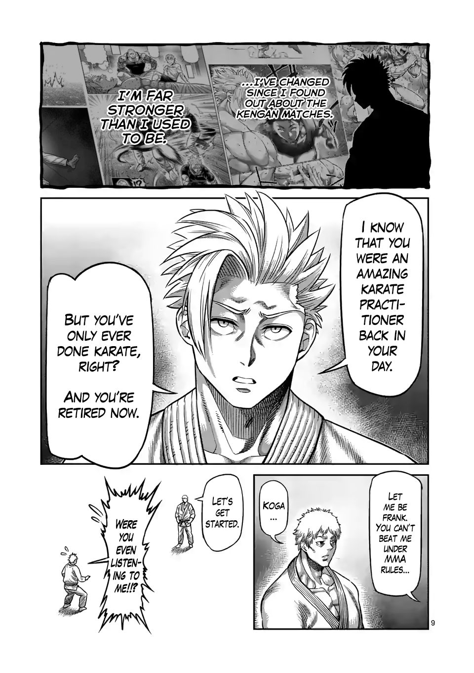 Kengan Omega Chapter 28 — page 9