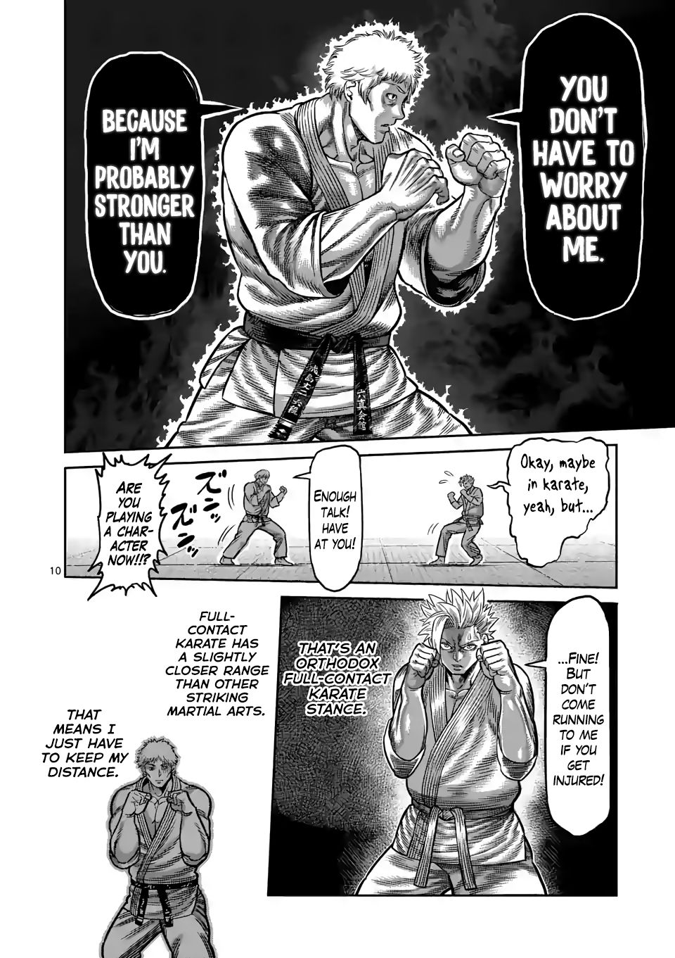 Kengan Omega Chapter 28 — page 10