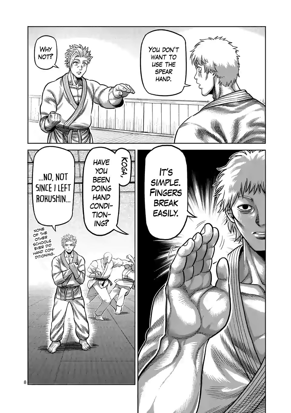 Kengan Omega Chapter 30 — page 8
