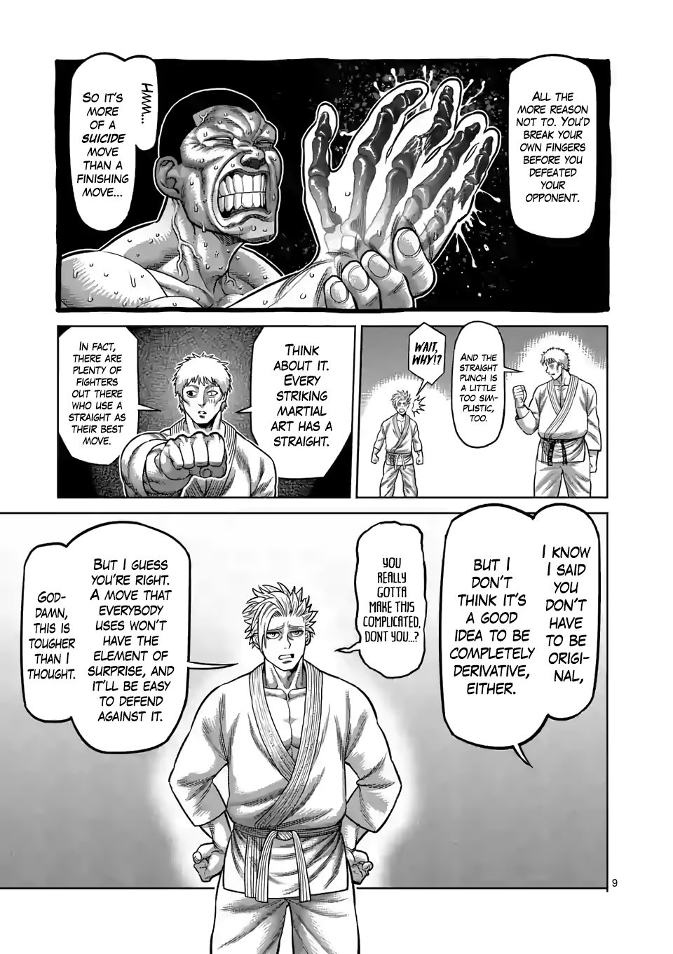 Kengan Omega Chapter 30 — page 9