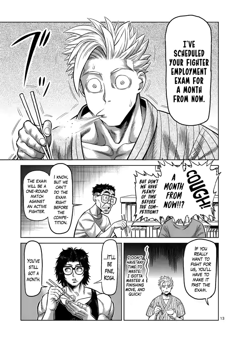 Kengan Omega Chapter 30 — page 13