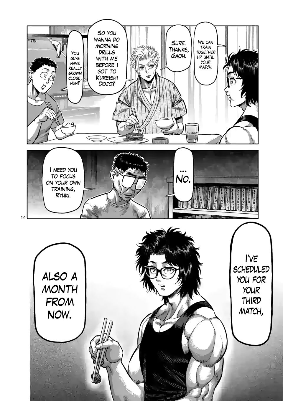 Kengan Omega Chapter 30 — page 14