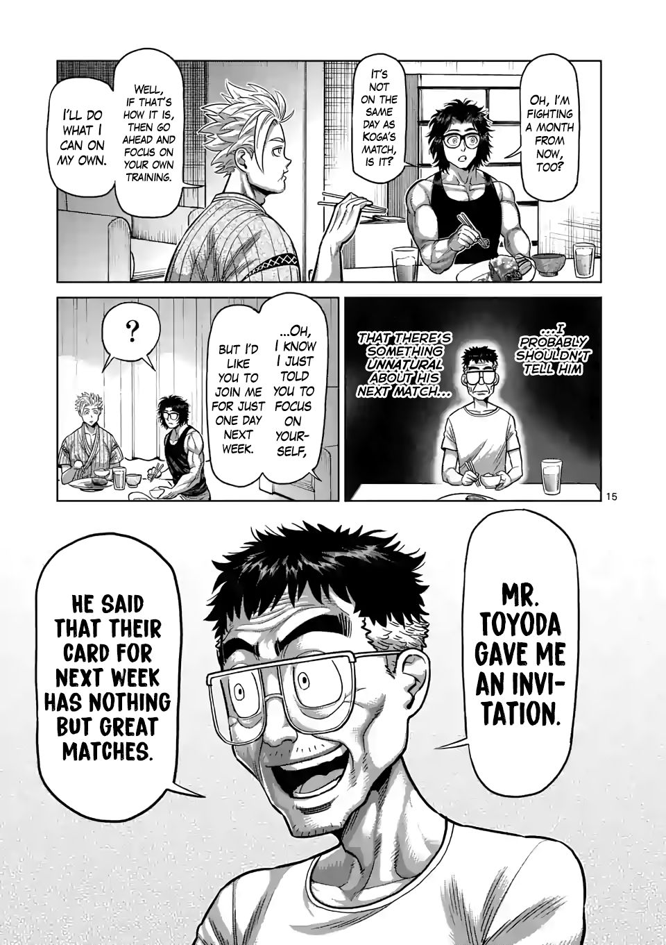 Kengan Omega Chapter 30 — page 15
