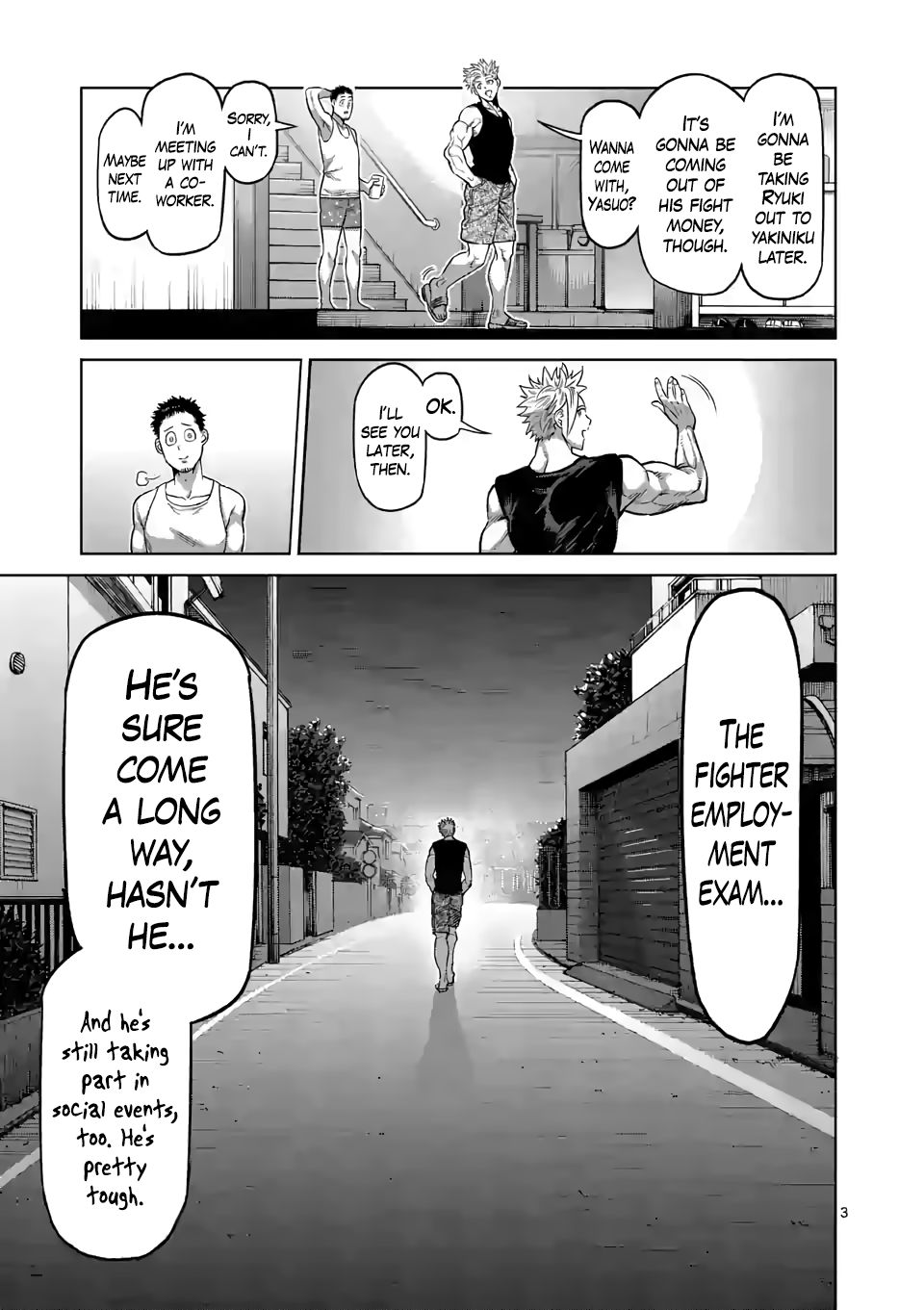 Kengan Omega Chapter 33 — page 3