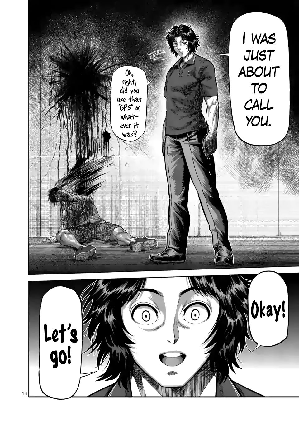 Kengan Omega Chapter 33 — page 14