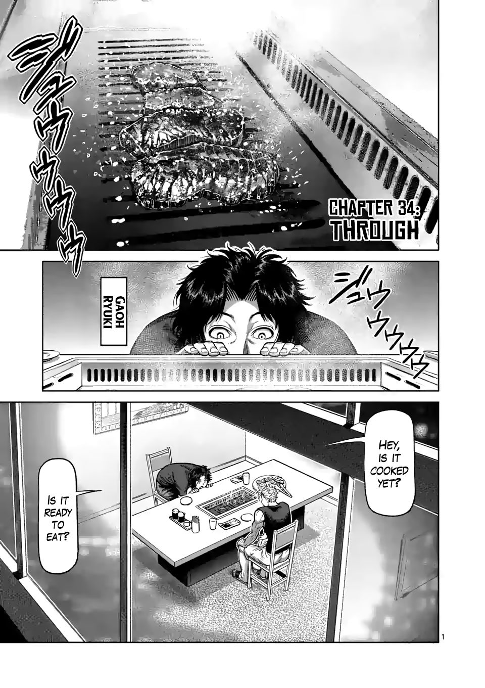 Kengan Omega Chapter 34 — page 1