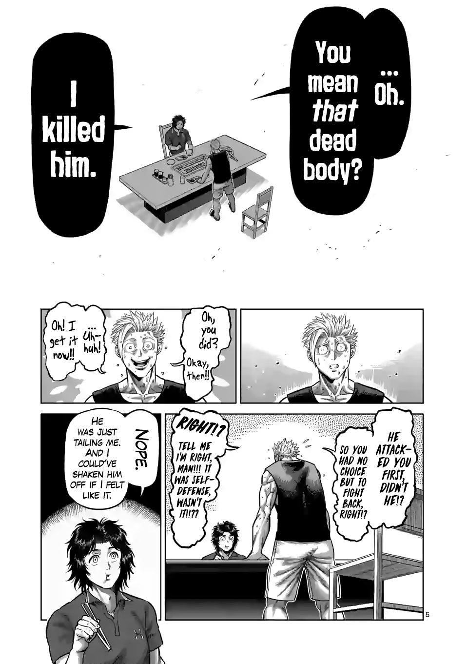 Kengan Omega Chapter 34 — page 5