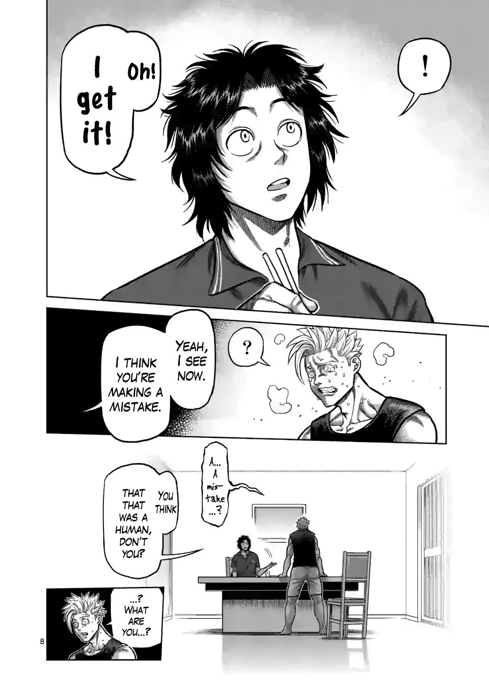 Kengan Omega Chapter 34 — page 8