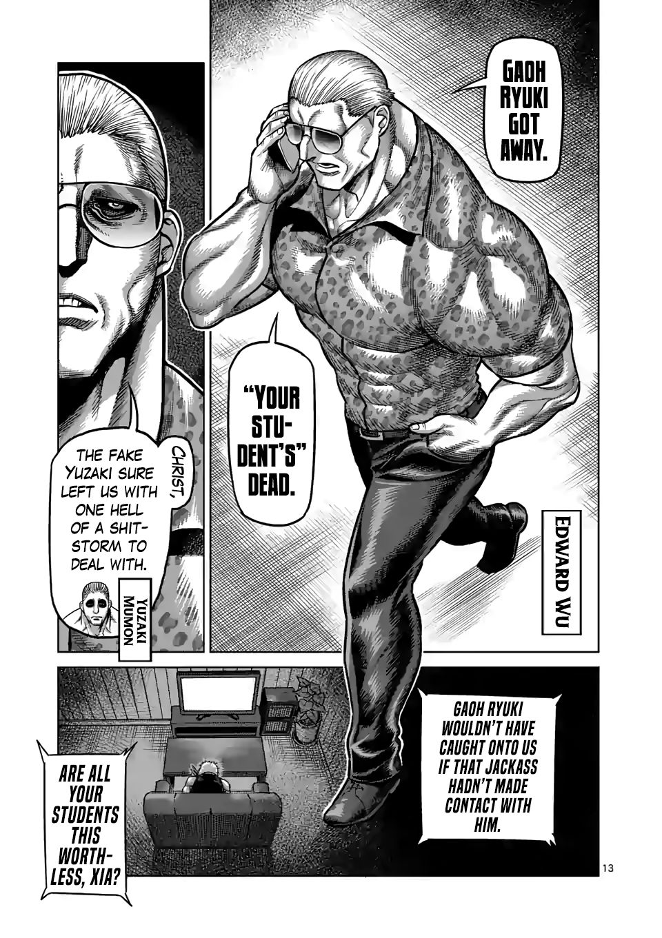 Kengan Omega Chapter 34 — page 13