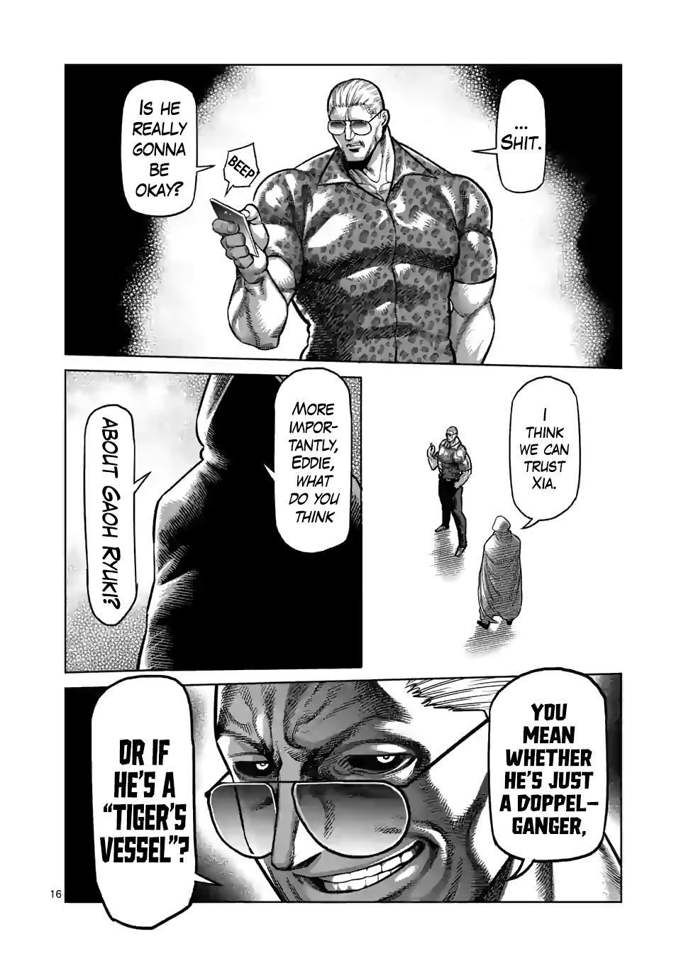 Kengan Omega Chapter 34 — page 16