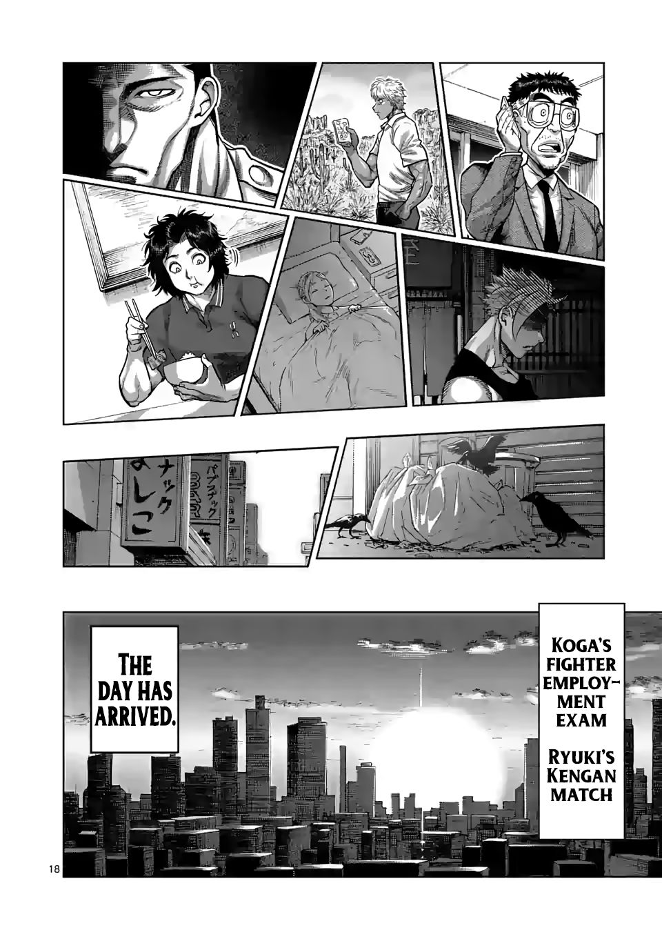 Kengan Omega Chapter 34 — page 18