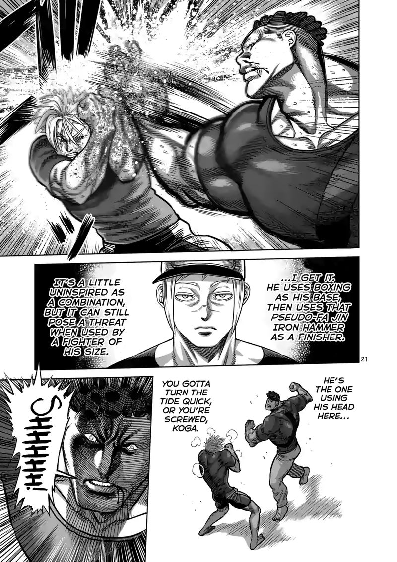 Kengan Omega Chapter 35 — page 21