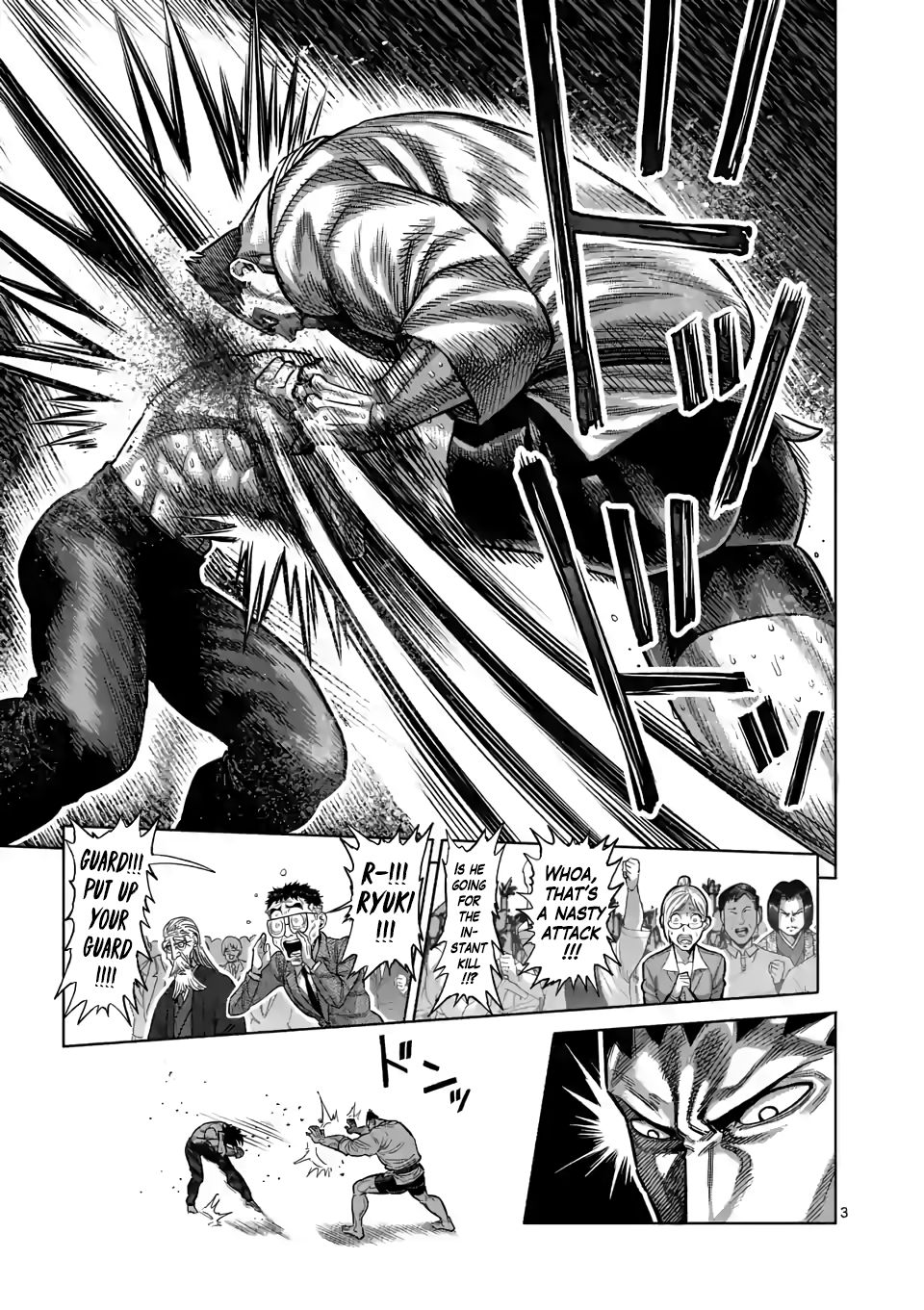 Kengan Omega Chapter 38 — page 3