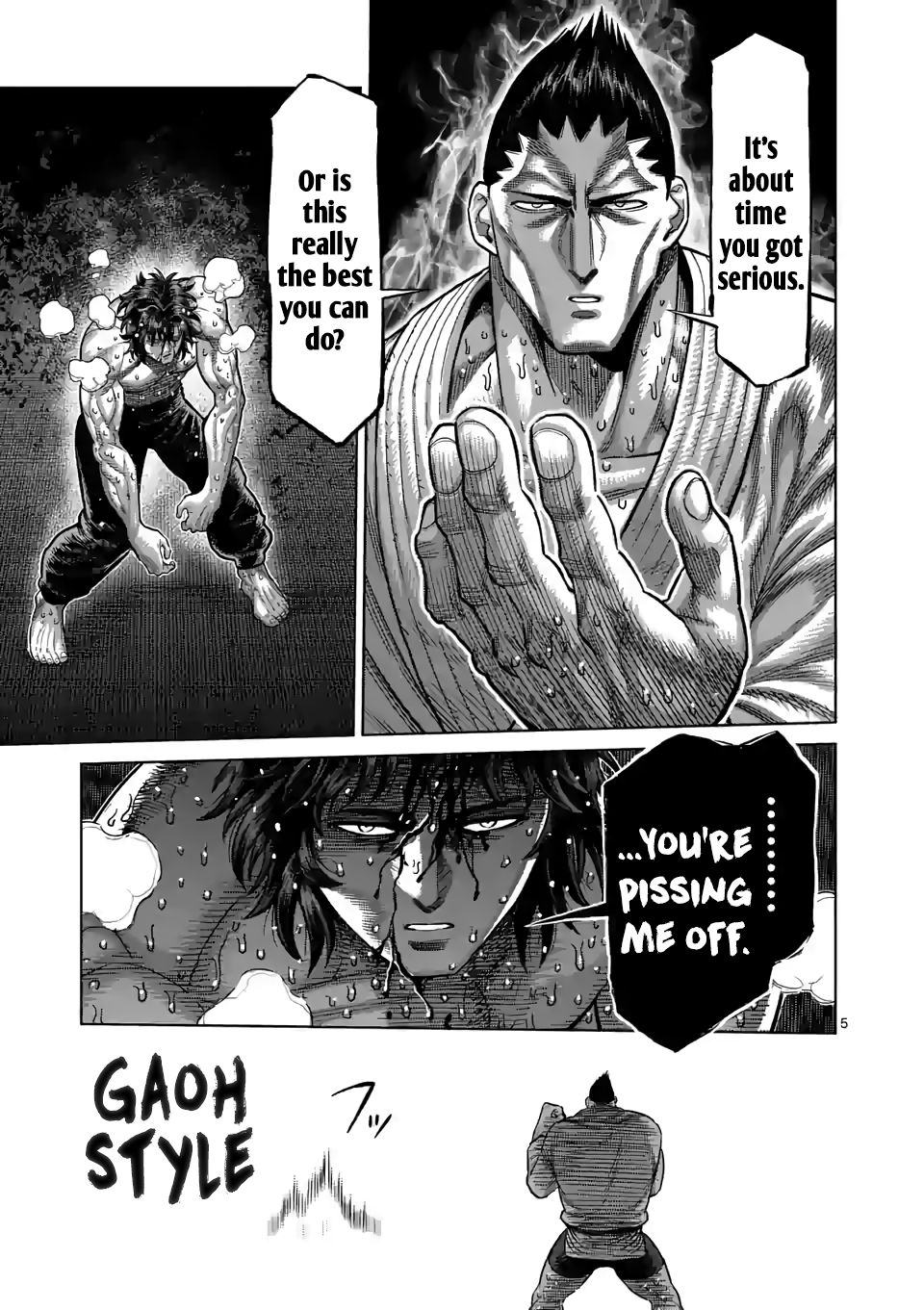 Kengan Omega Chapter 38 — page 5