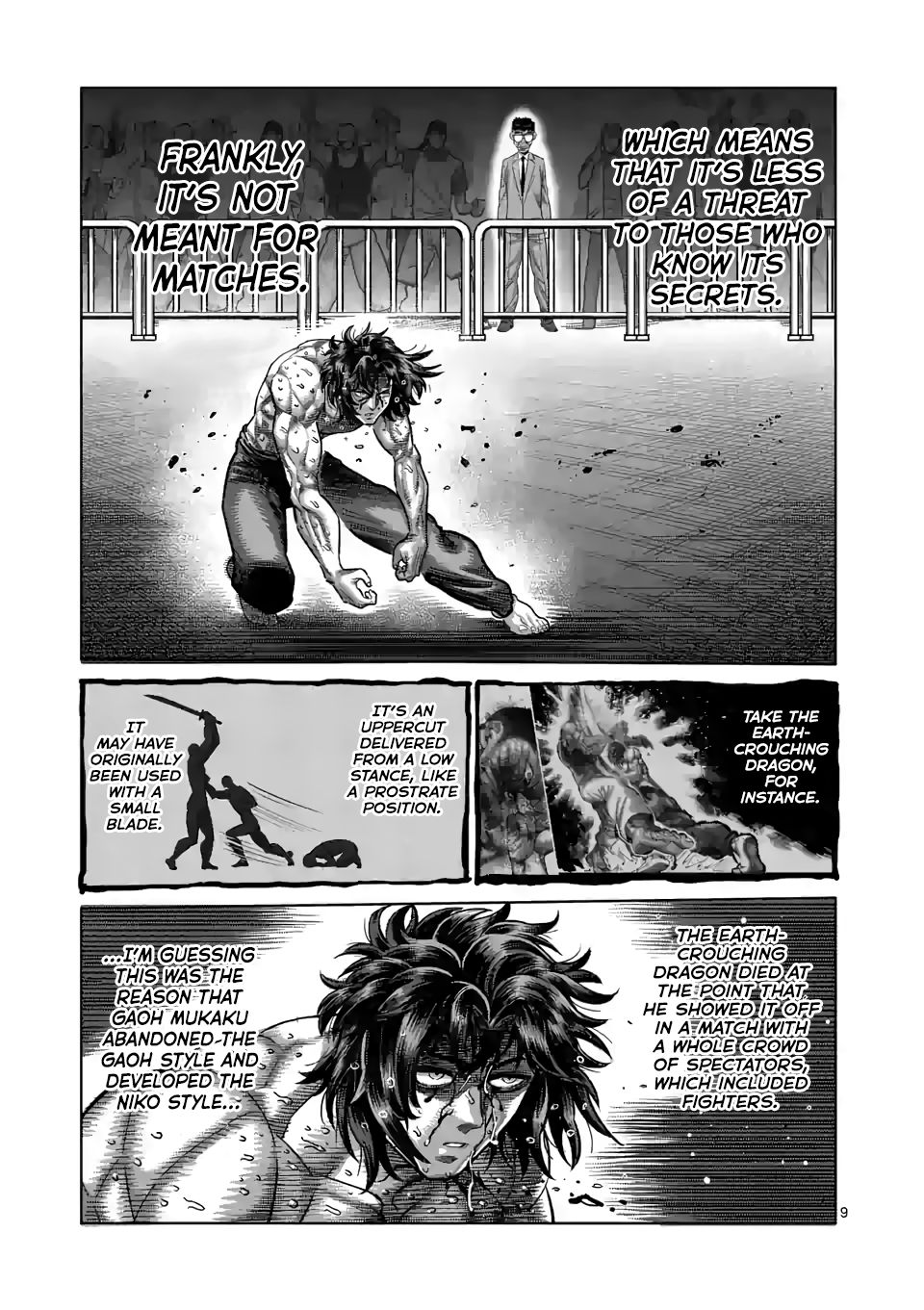 Kengan Omega Chapter 38 — page 9