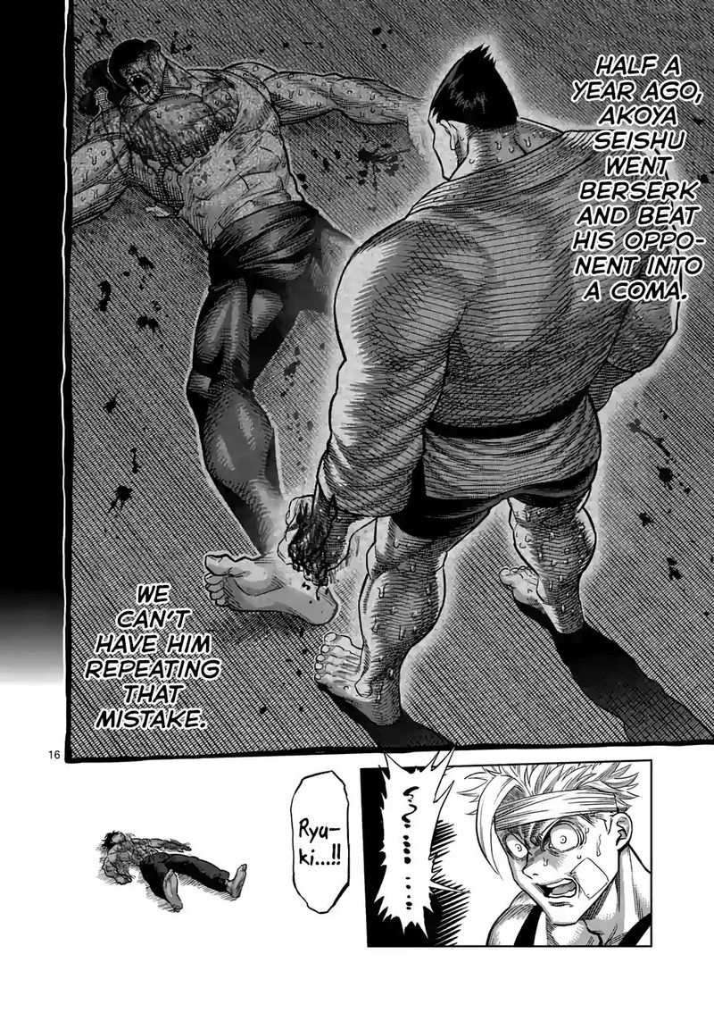 Kengan Omega Chapter 39 — page 16