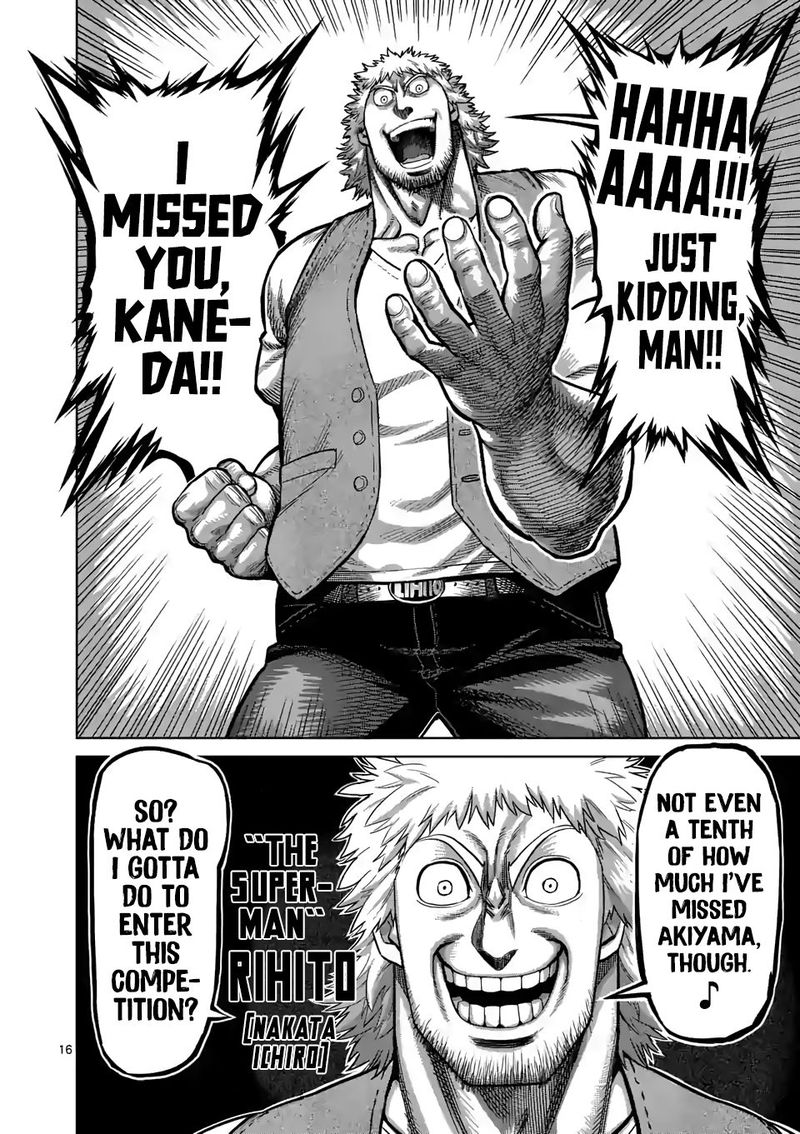 Kengan Omega Chapter 41 — page 16