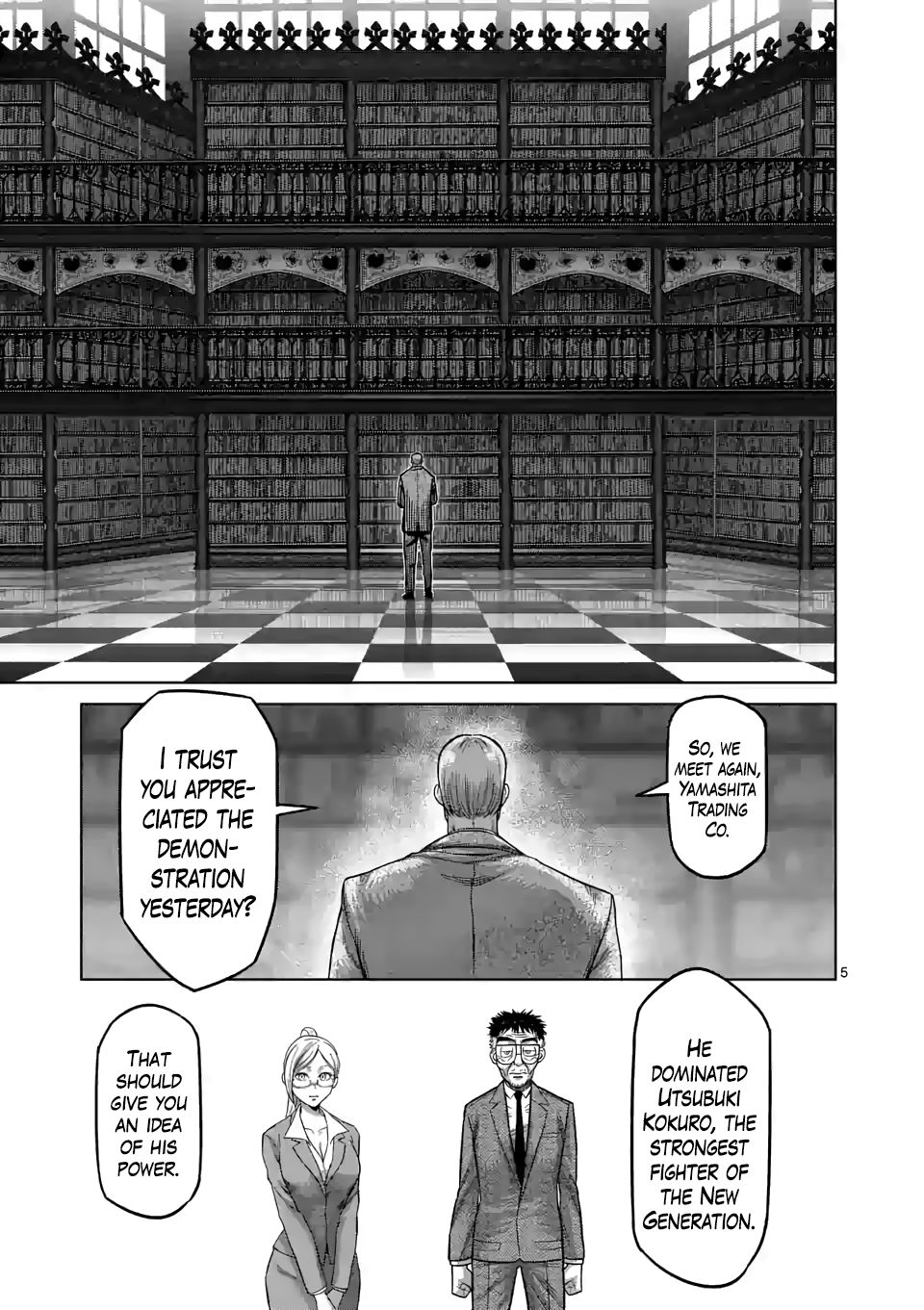 Kengan Omega Chapter 45 — page 5