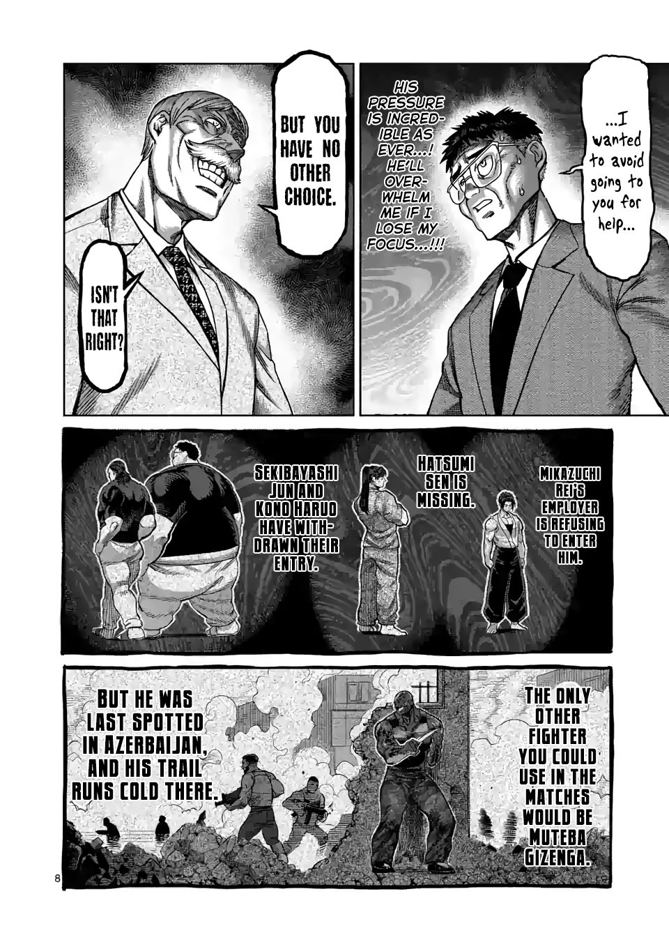 Kengan Omega Chapter 45 — page 8