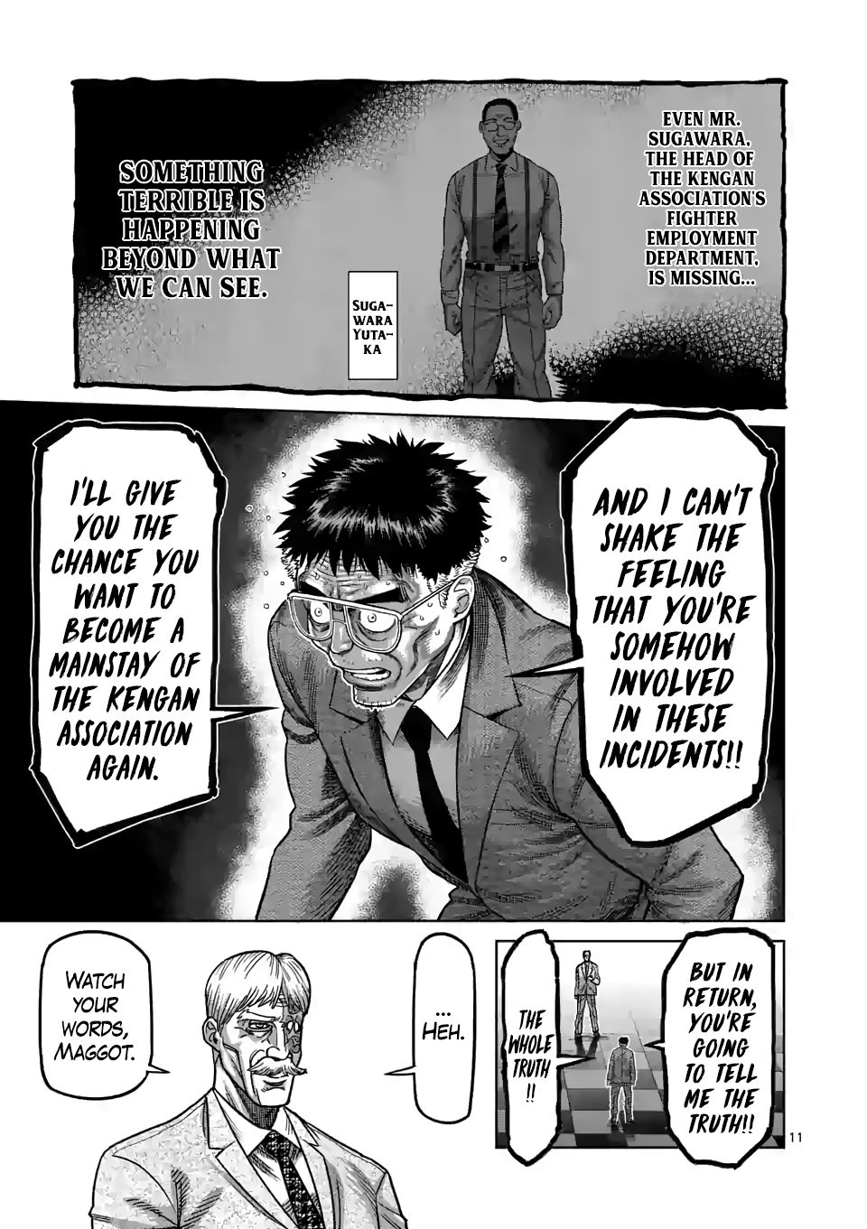 Kengan Omega Chapter 45 — page 11