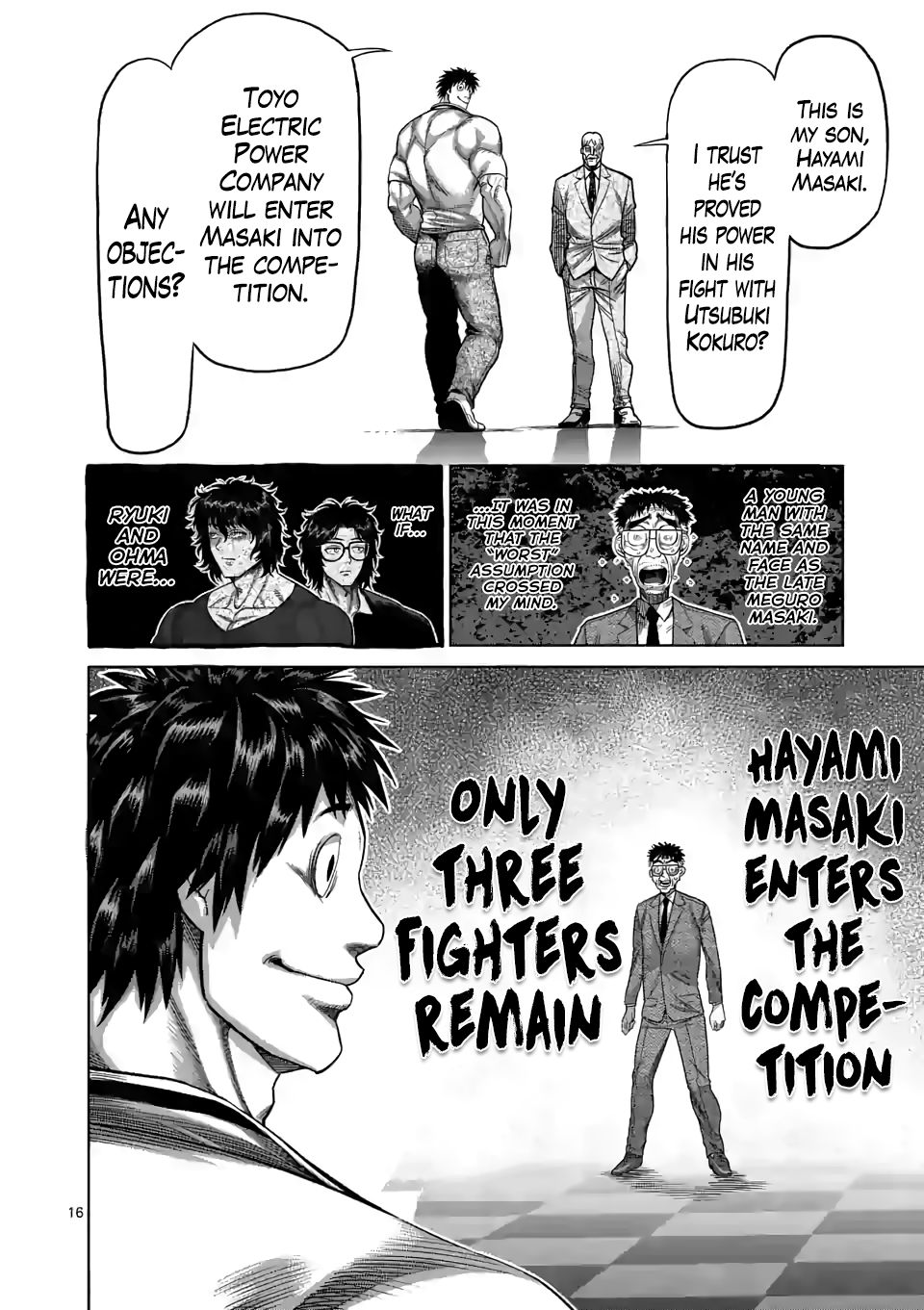 Kengan Omega Chapter 45 — page 16