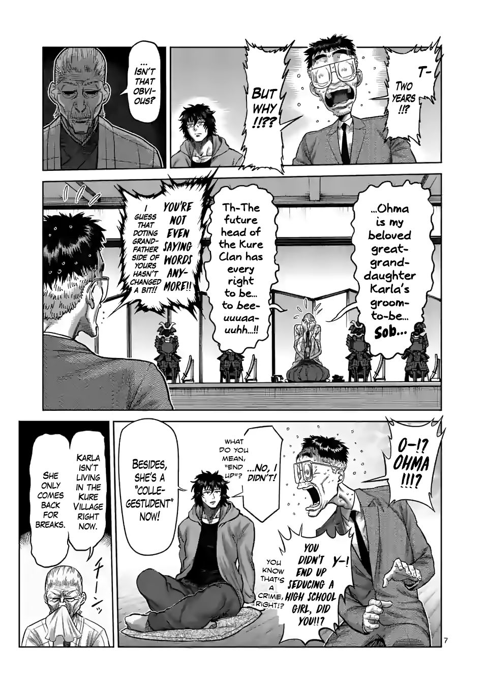 Kengan Omega Chapter 53 — page 7