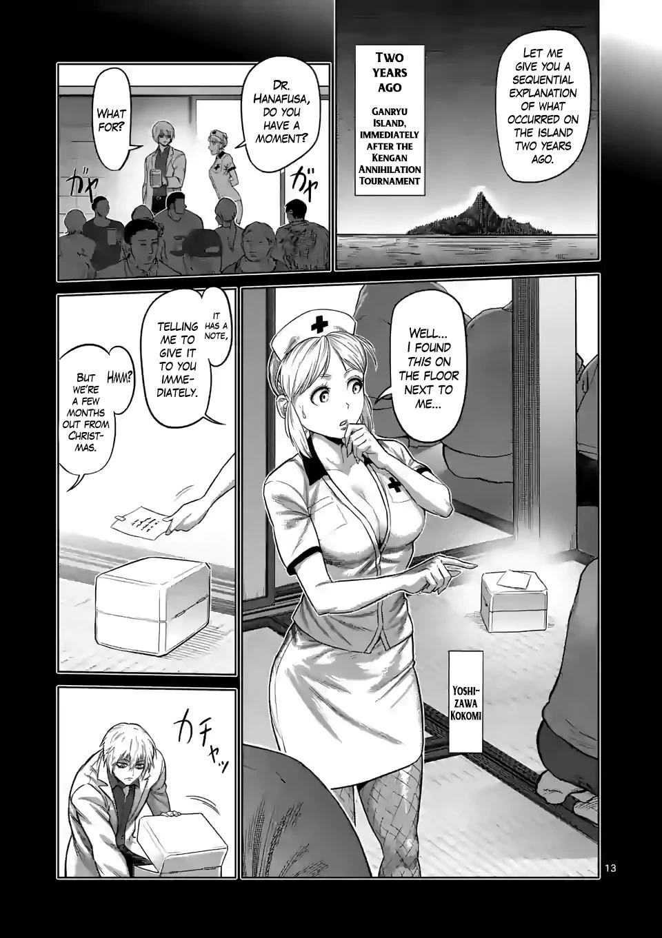 Kengan Omega Chapter 53 — page 13