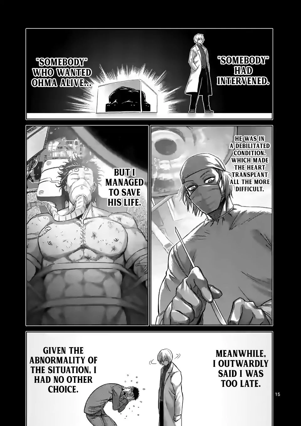 Kengan Omega Chapter 53 — page 15