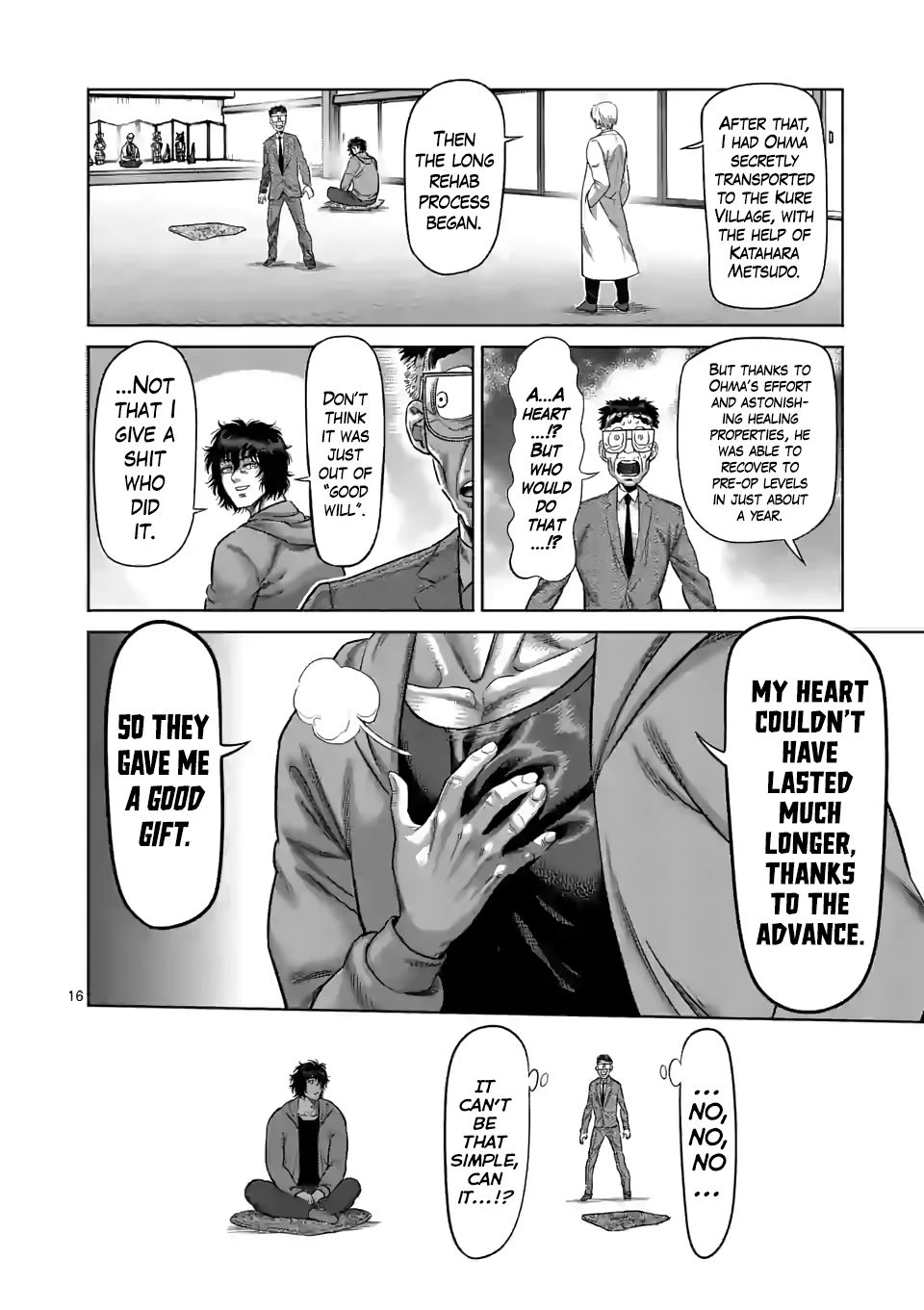 Kengan Omega Chapter 53 — page 16