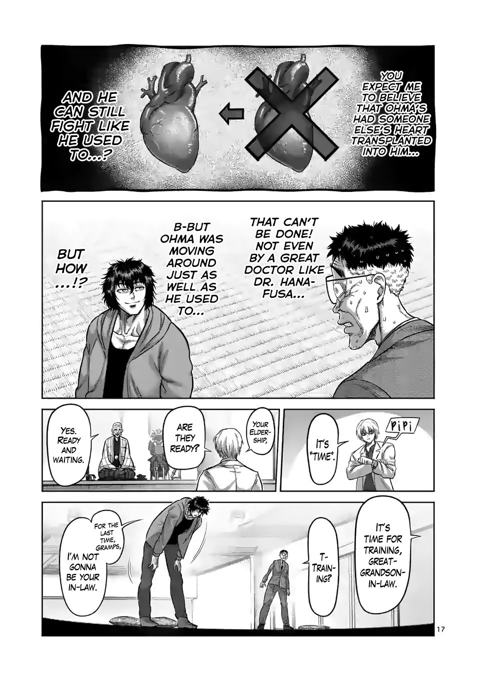 Kengan Omega Chapter 53 — page 17