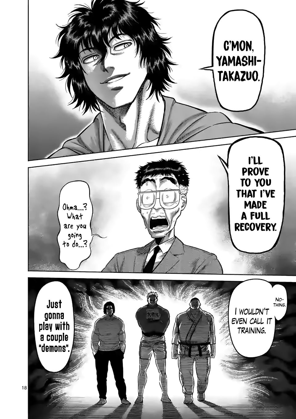 Kengan Omega Chapter 53 — page 18