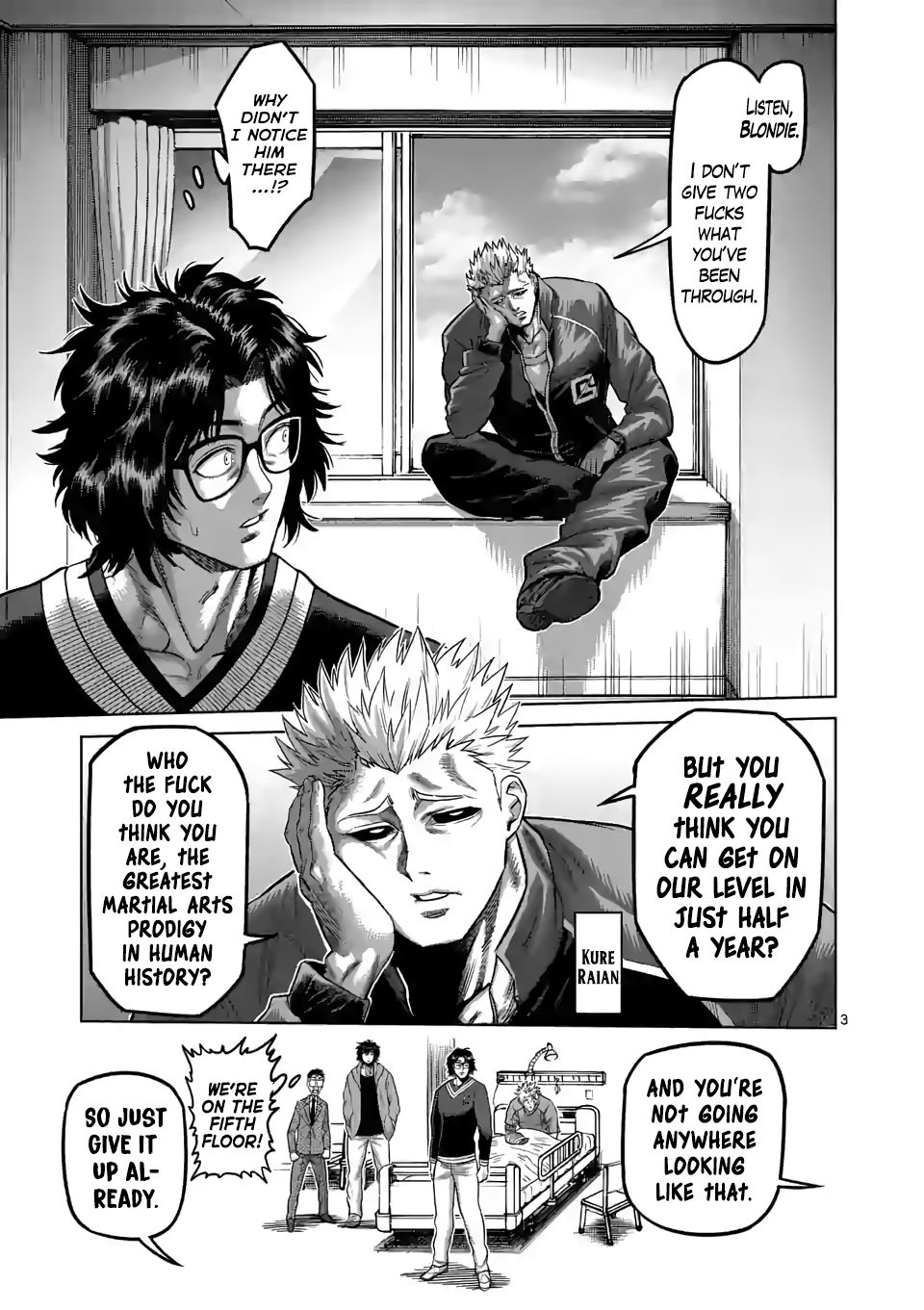 Kengan Omega Chapter 56 — page 3