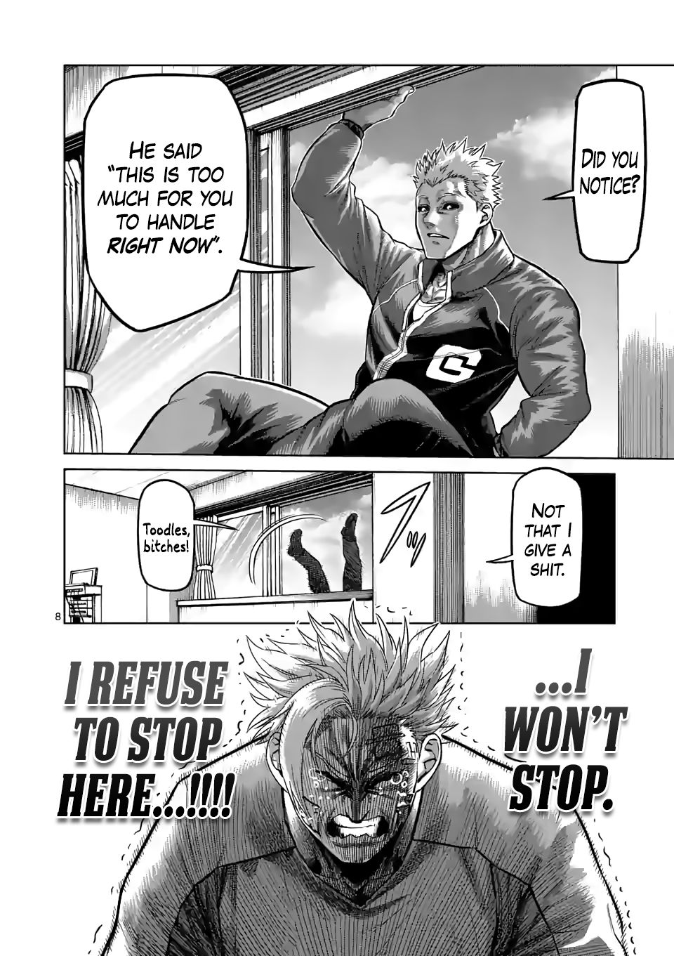 Kengan Omega Chapter 56 — page 8