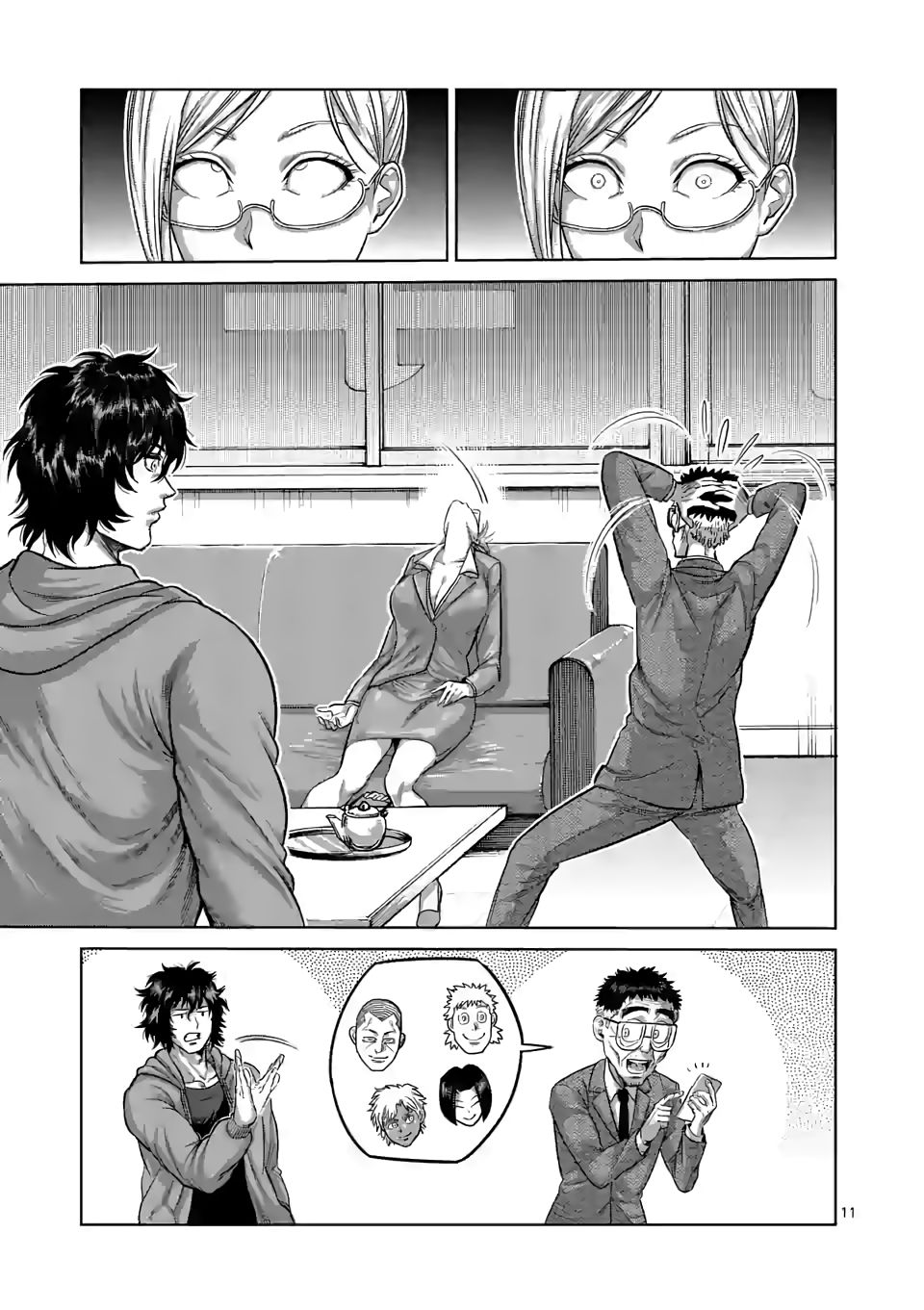 Kengan Omega Chapter 56 — page 11