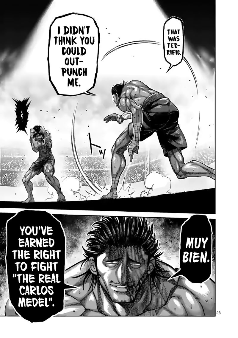 Kengan Omega Chapter 60 — page 23