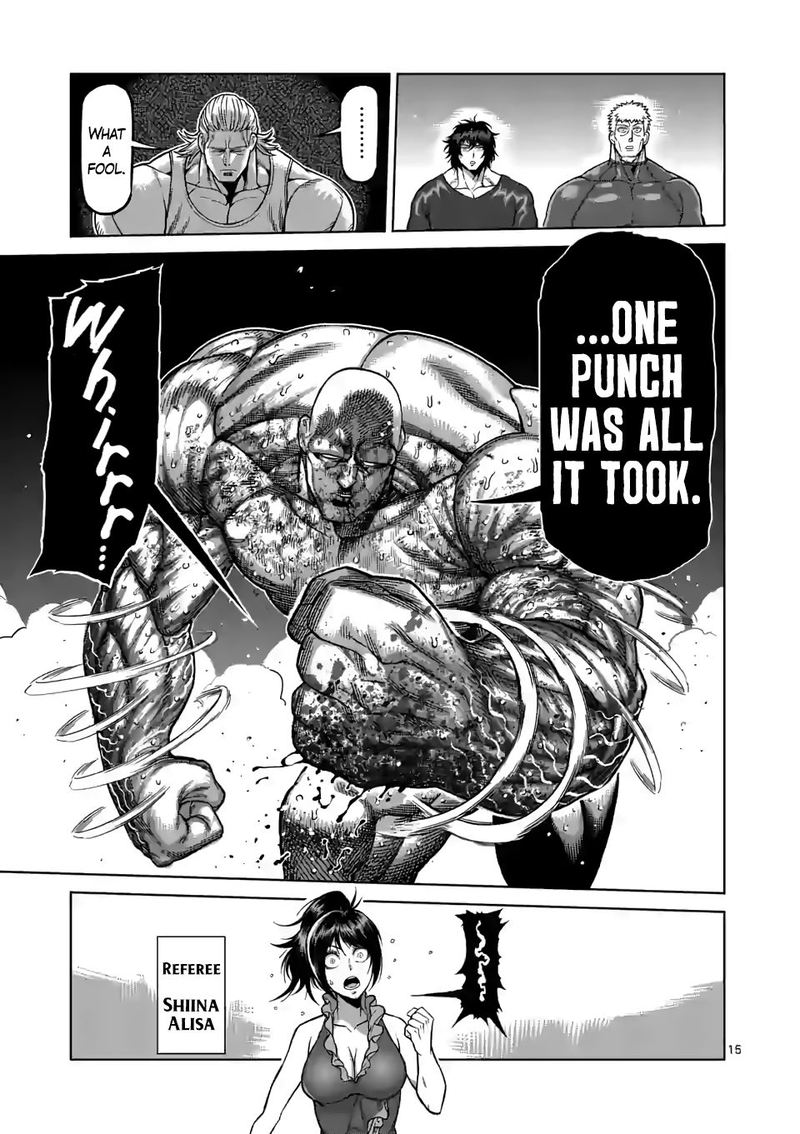 Kengan Omega Chapter 75 — page 15