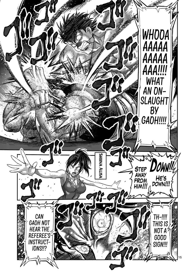 Kengan Omega Chapter 85 — page 15
