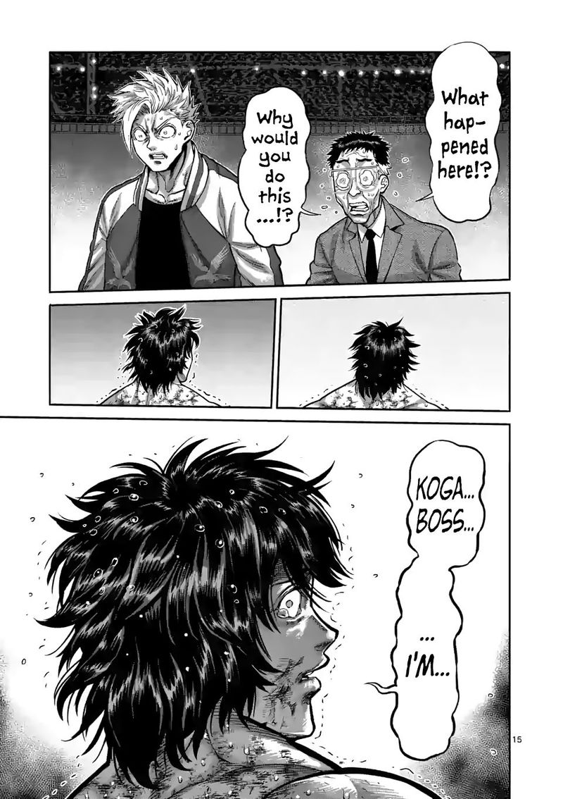 Kengan Omega Chapter 87 — page 15