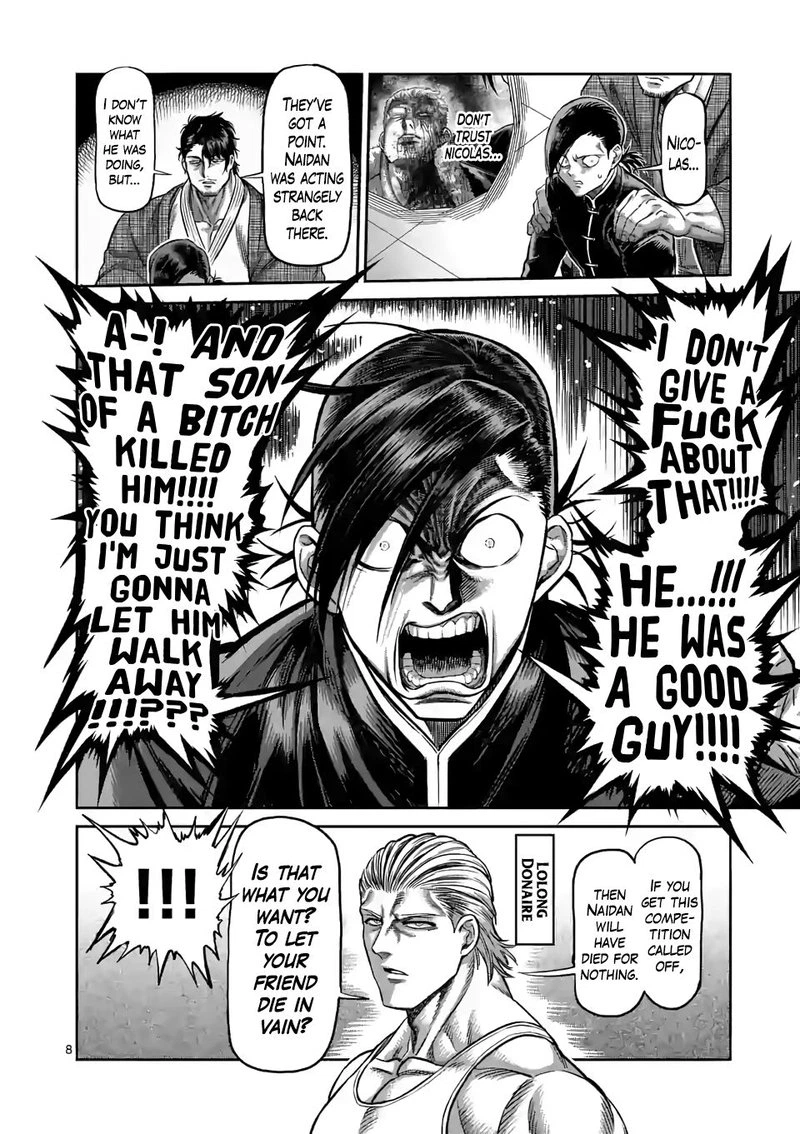 Kengan Omega Chapter 88 — page 8