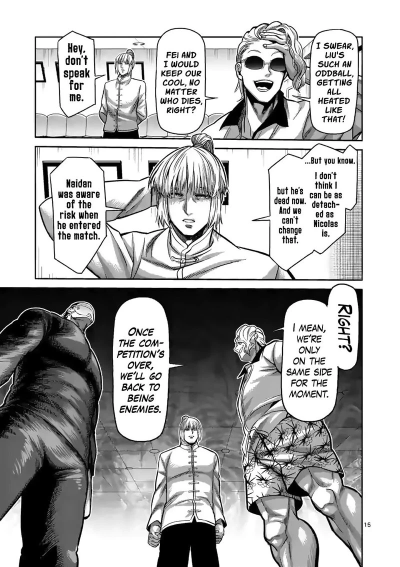 Kengan Omega Chapter 88 — page 15