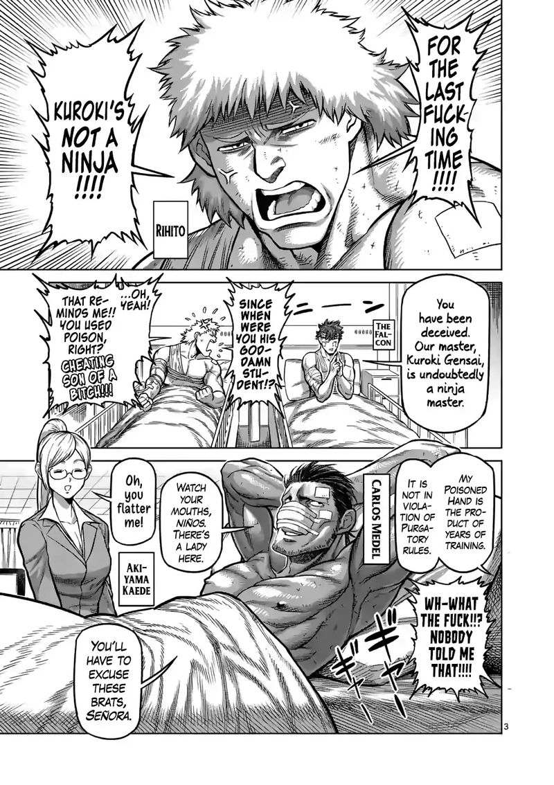 Kengan Omega Chapter 94 — page 3