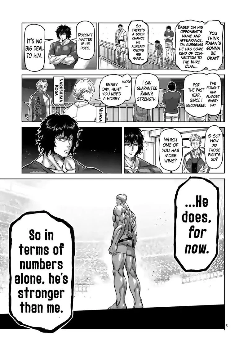 Kengan Omega Chapter 95 — page 5