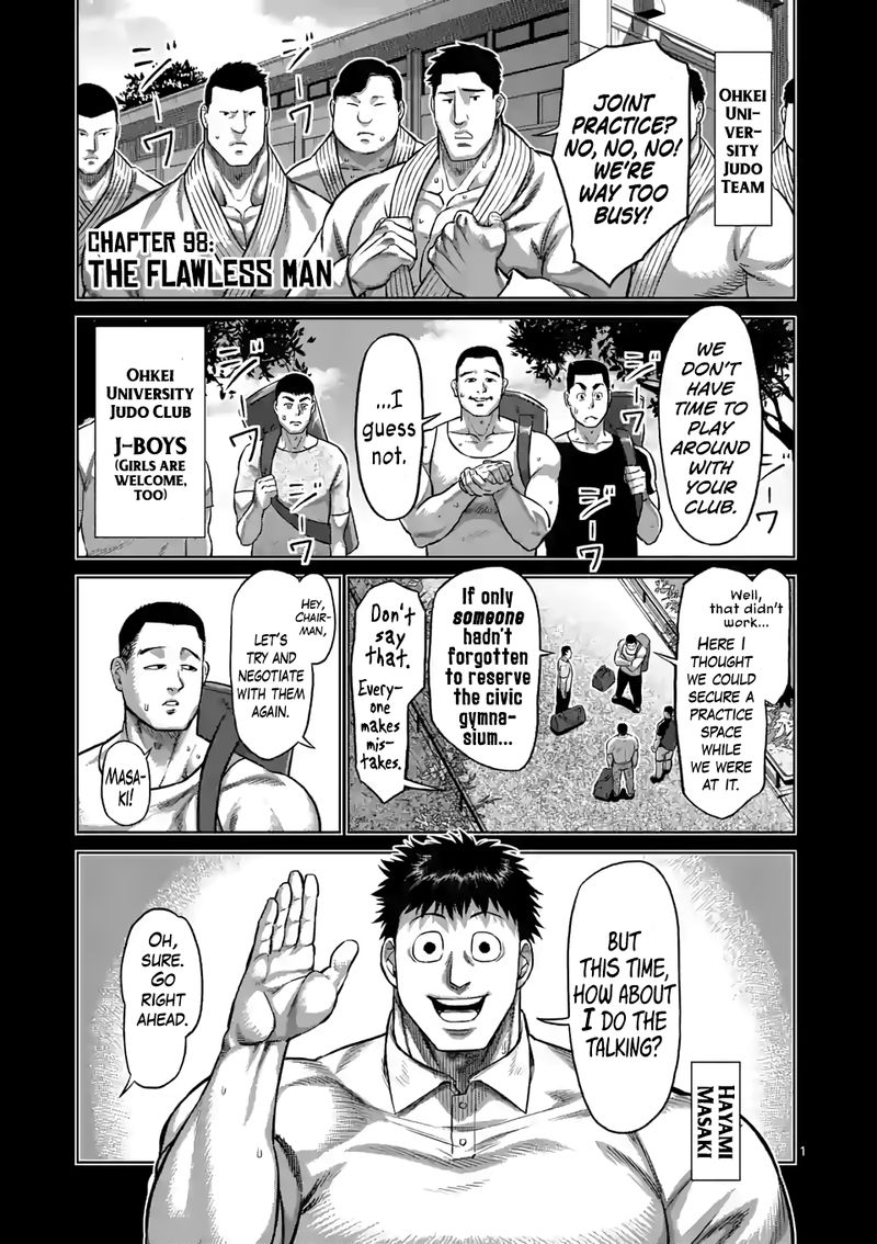 Kengan Omega Chapter 98 — page 1