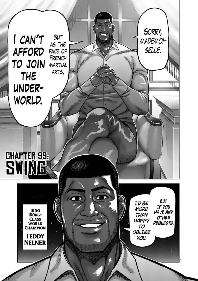 Kengan Omega Chapter 99 — page 1