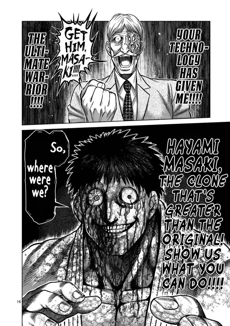 Kengan Omega Chapter 101 — page 16