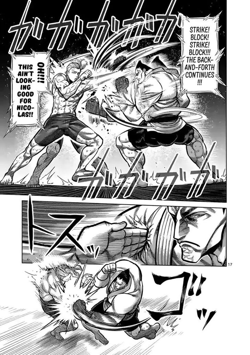 Kengan Omega Chapter 105 — page 17