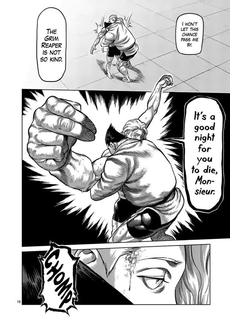 Kengan Omega Chapter 107 — page 16